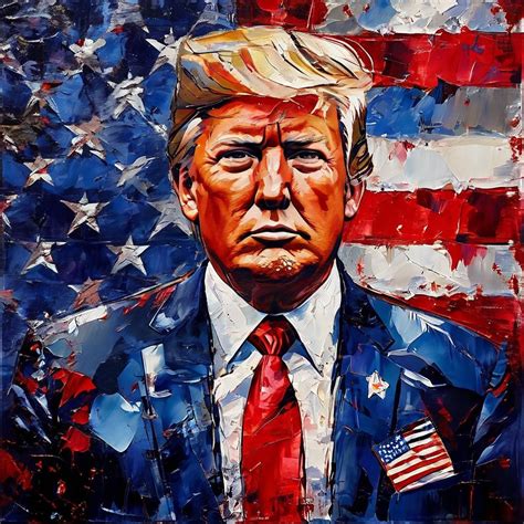 Painting Of Trump