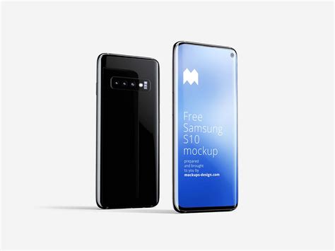 4 Samsung Galaxy S10 mockup | PSD | Free Download | iMockups