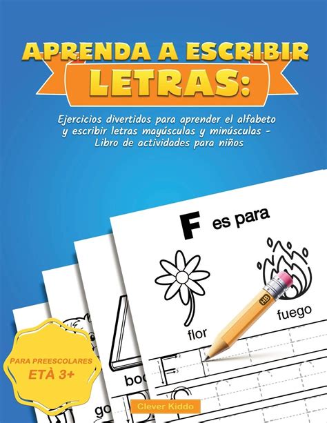 Buy Aprenda a escribir Letras: Ejercicios divertidos para aprender el ...