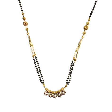 Classic Charm Gold Plated Mangalsutra – Nira Kalyani