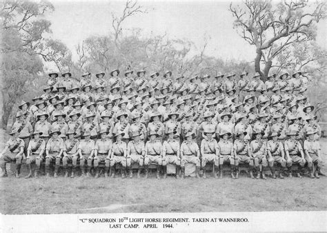 World War 2, Australia, Western Australia Wanneroo, C Squadron, 10 ...