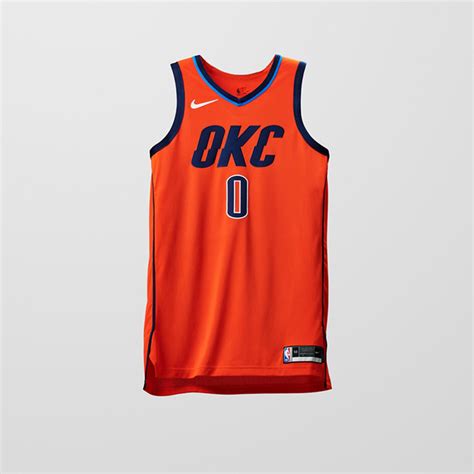 Oklahoma City Thunder 2018-2019 Earned Jersey
