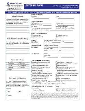 Fillable Online NAZ'S PHARMACY #2, Surrey, British Columbia - Oat RX ...