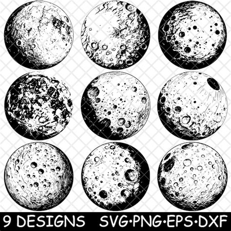 Image result for Exploding Moon Stencil