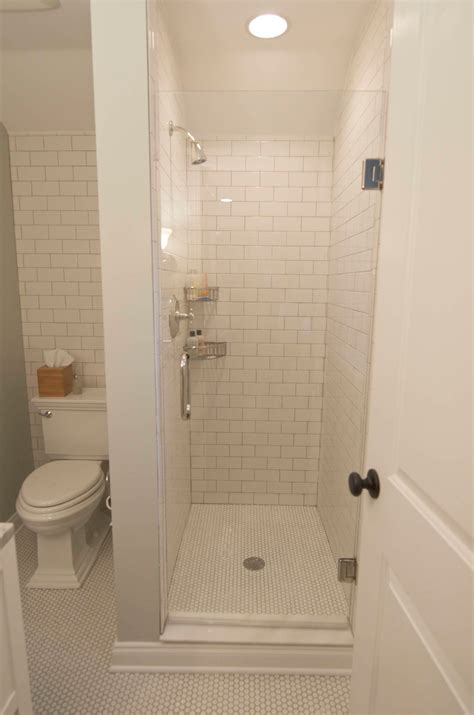 Traditional Small Bathroom with Pink and White Tile in Philadelphia