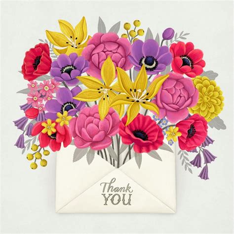 Flower & Floral Thank You Cards (Free) | Greetings Island