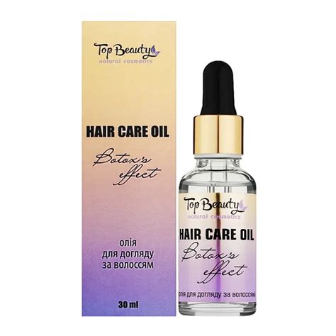 ᐉ Олія для догляду за волоссям Top Beauty Botox's effect 30 мл ...