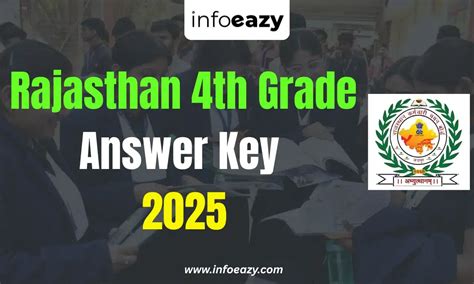 Rajasthan 4th Grade Answer Key 2025 Out Soon, Raise Objection
