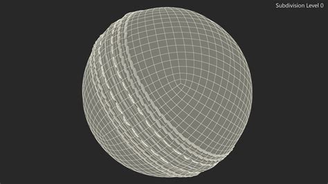 Cricket Ball Kookaburra Menace Fur 3D model | 3D Molier International