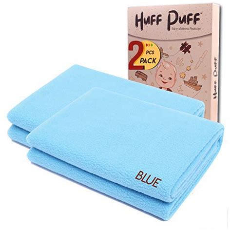 Buy HuffPuff Quick Dry Sheet Baby Bed/Mattress Protector, Large (100 x ...