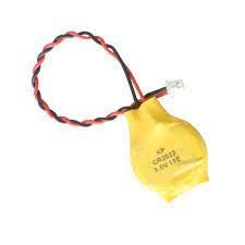 CR2032 3.0V 19E Coin Cell Battery with 2 pin Connector CMOS Laptop ...