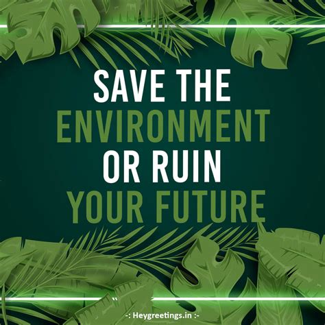 Slogans On Environment