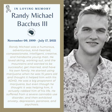 Randy Michael Bacchus III - Every Brain Matters