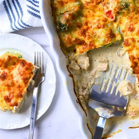 Low carb Italian chicken veggie casserole