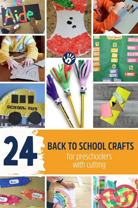 Back to School Crafts 的图像结果