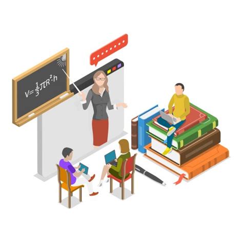 Image result for Isometric Math Classroom Animation