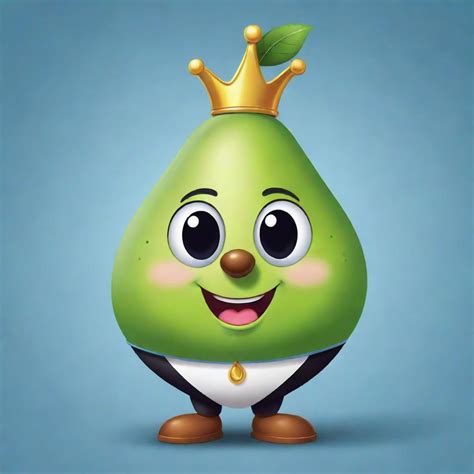 Introducing the Royal Pear Mascot