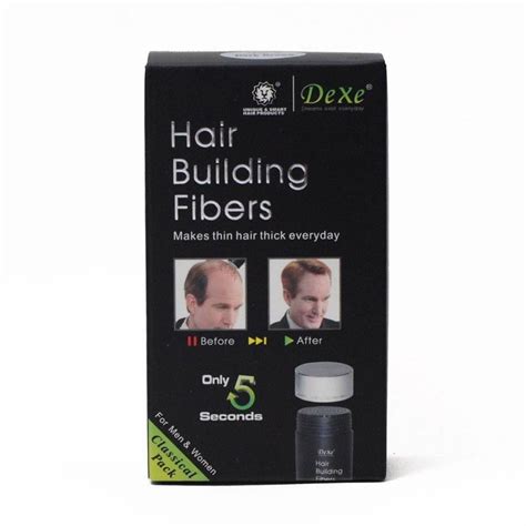 DeXe Hair Building Fibers - Black - Price in India, Buy DeXe Hair ...