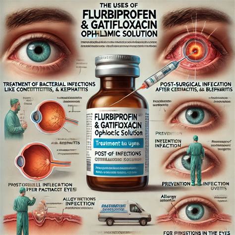 Flurbiprofen & Gatifloxacin Ophthalmic Solution - Best Eye Drops