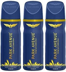 PARK AVENUE Classic Deo 3 Good Morning Combo for Men (Pack of 3 ...