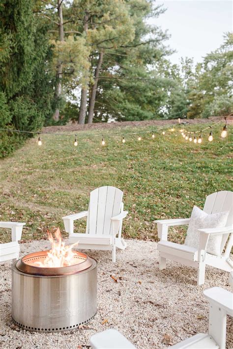 Pea Gravel Fire Pit DIY Fire Pit Area With Pea Gravel The Turquoise