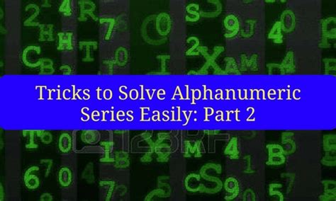 Alphanumeric Series Basic 的图像结果