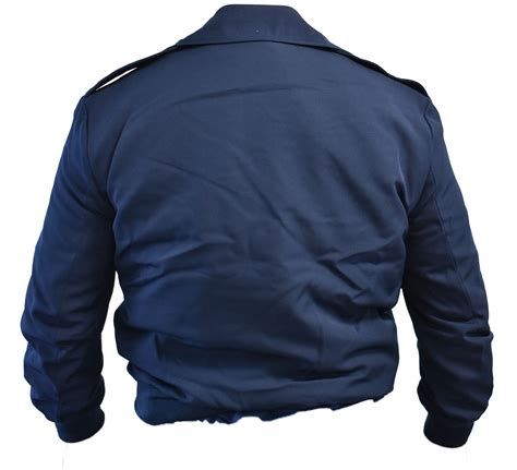 British Military Surplus Men s RAF Bomber Jacket - Navy Blue