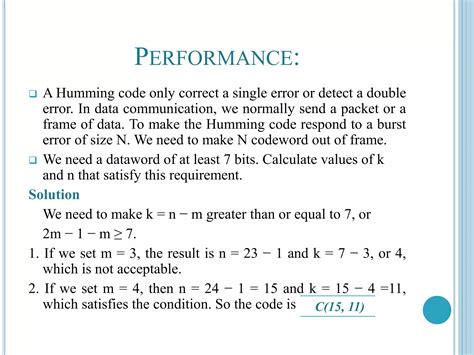 Explain Linear Block Code 的图像结果