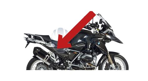 Carbon Subframe Cover right for BMW R 1200 GS LC (2013-2018) & R 1200 ...