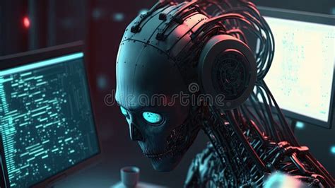 Image result for Robot Computer Hacker