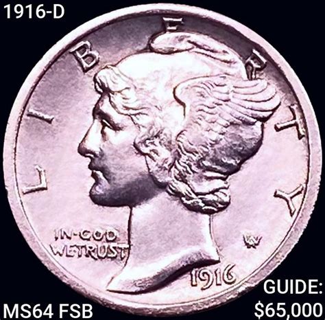 At Auction: 1916-D Mercury Dime