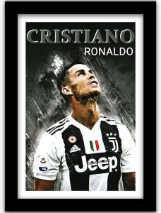 Cristiano Ronaldo Framed Poster for Room - Cristiano Ronaldo Wall ...