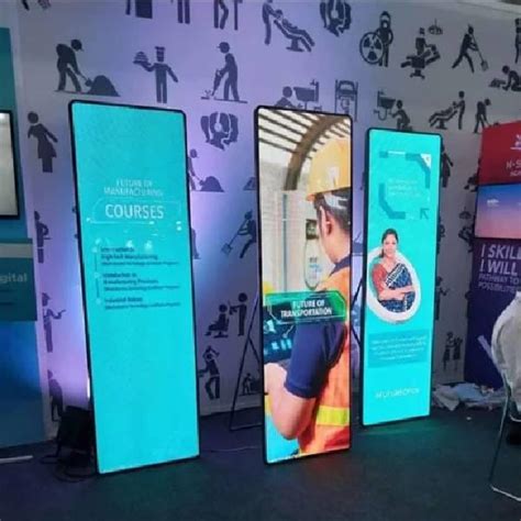 LED Digital Standee Video Display Signage for Branding, Advertising ...