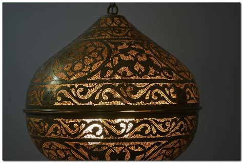 Hanging Brass Moroccan Style Lamps - Etsy