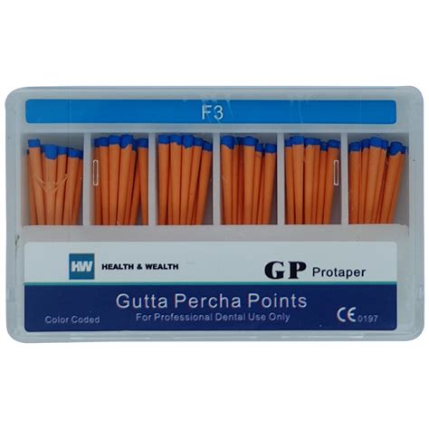 H&W Protaper Gutta Percha Points F1, F2, F3