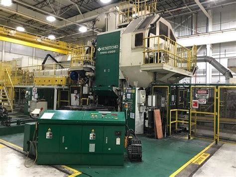 Used 2000 tons Hot Forging Line Sumitomo TFPX-2000 for Sale at NB M...