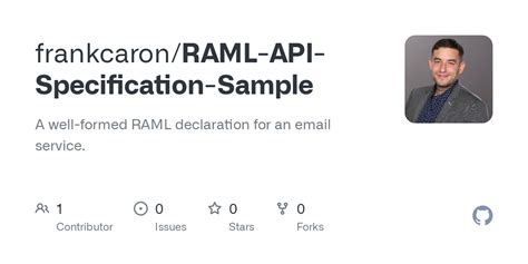 API Specification Raml 的图像结果