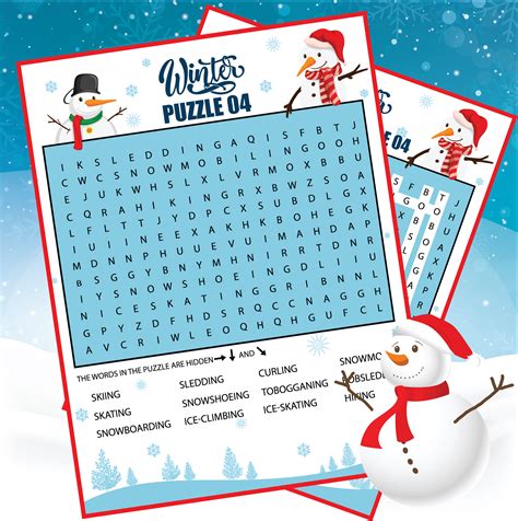 Printable Word Search Puzzles For Kindergarten
