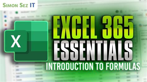 Image result for Excel 365 Tutorials Formulas