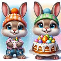 Image result for White Easter Bunnies