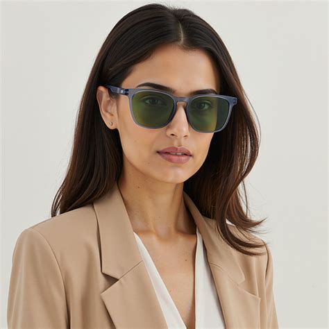 Buy Grey Stone Full Rim Square Lenskart HUSTLR VC S15999 C5 sunglasses ...