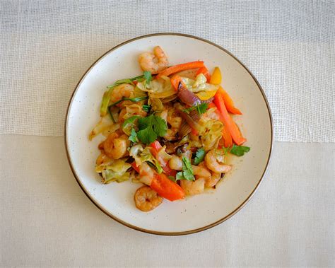 Shrimp and Cabbage Stir Fry - PrepYoSelf