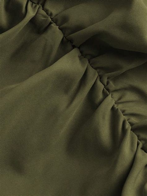 SHEIN MOD Plus Size Puff Sleeve Shirt Dress, Preppy Stijl Voor Herfst ...