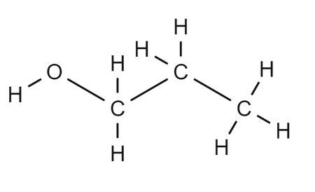 Lewis Structure Of 1 Propanol