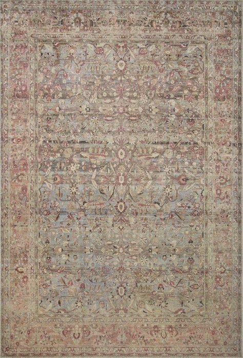 Loloi II Adrian Ocean and Clay 2'-3" x 3'-9" Accent Rug by Loloi Rugs ...