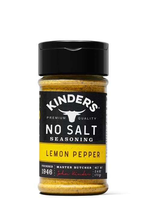 Buy Kinders No Salt Lemon Pepper Seasoning, 3.5 Ounce Online in India ...