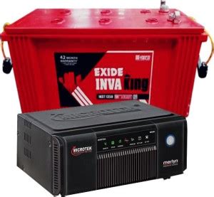 EXIDE 42 Months Warranty Tubular Inverter Battery Price in India - Buy ...
