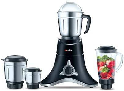 Buy ACTIVA ABS Super Chef 900 Watts Powerful Motor Mixer Grinder With 4 ...