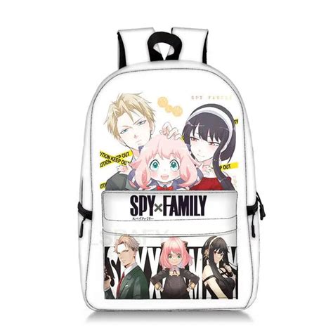 Anime Spy X Family Anya Forger Backpack Waterproof Schoolbag – BAG ZONE