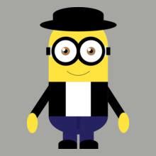 rocker-minion-by-jeproxy Personalized Men's T-Shirt India